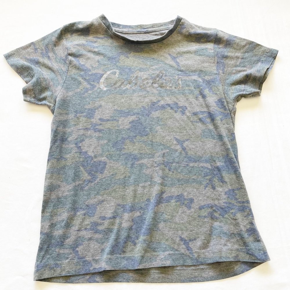 Cabela's Youth Camo T-shirt size Medium/8